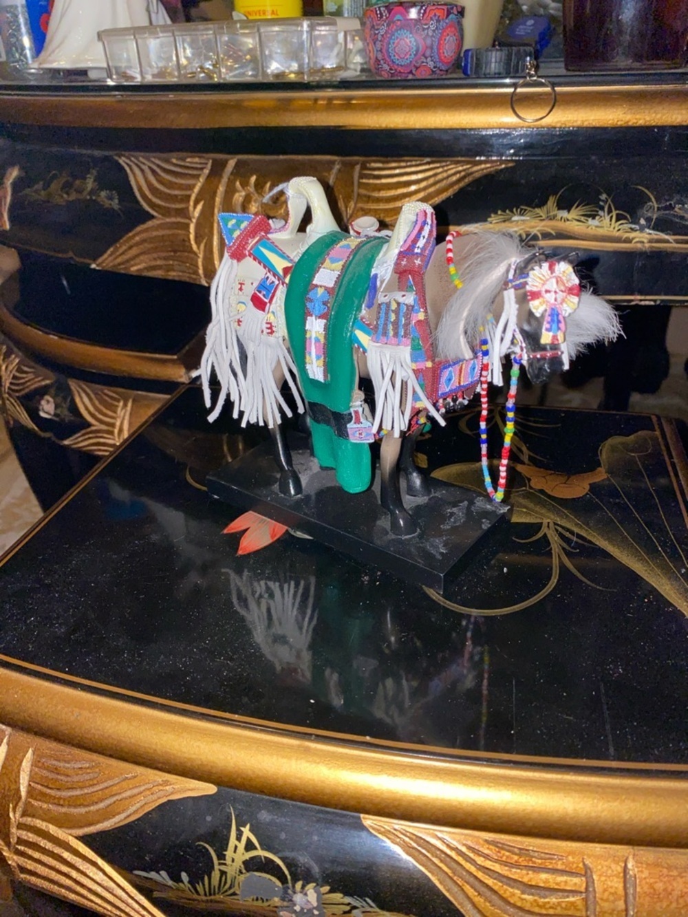 The Trail Of Painted Ponies 1E 5.622 Ceremonial Pony Item #12255